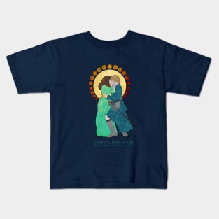 True Love art nouveau Kids T-Shirt